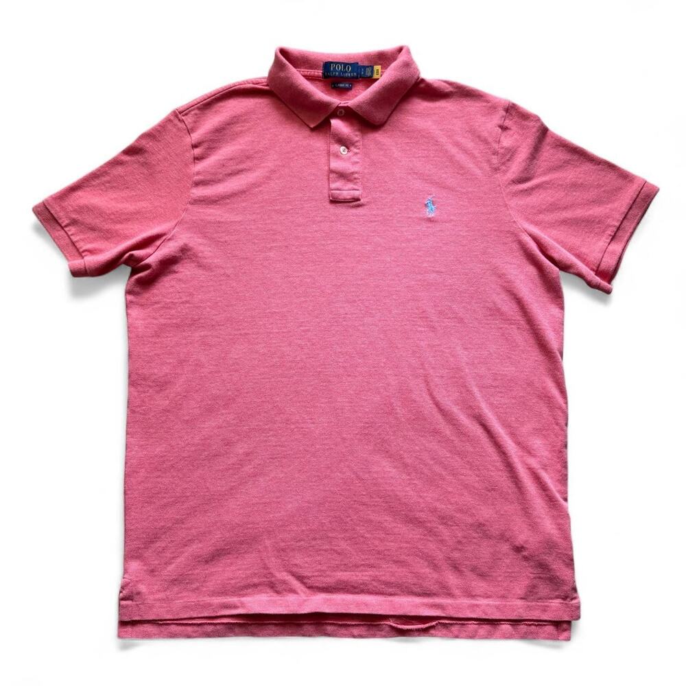 POLO RALPH LAUREN Pink Classic Fit Polo Shirt